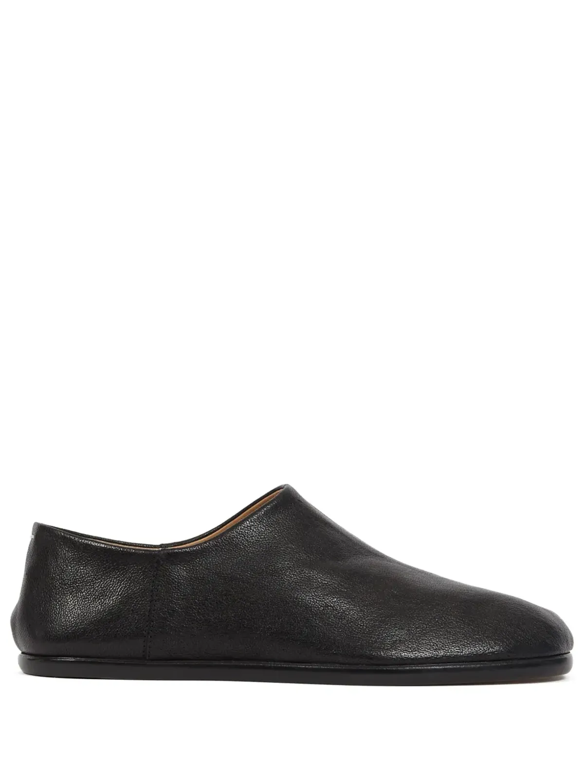 Maison Margiela タビ レザー バブーシュ シューズ - 画像1