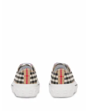 Burberry ヴィンテージチェックコットン スニーカー - サムネイル3