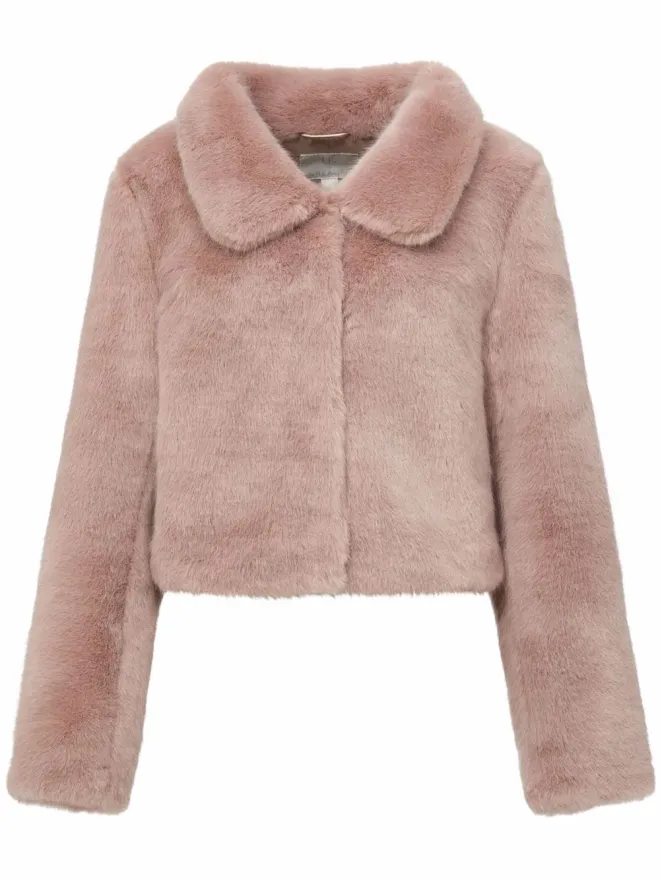 Unreal Fur Unreal Fur ティラージュ クロップド フェイクファー ジャケットの商品画像