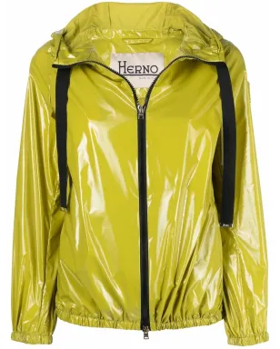 Herno ジップファスナー付きフードジャケット - グリーン - サムネイル1