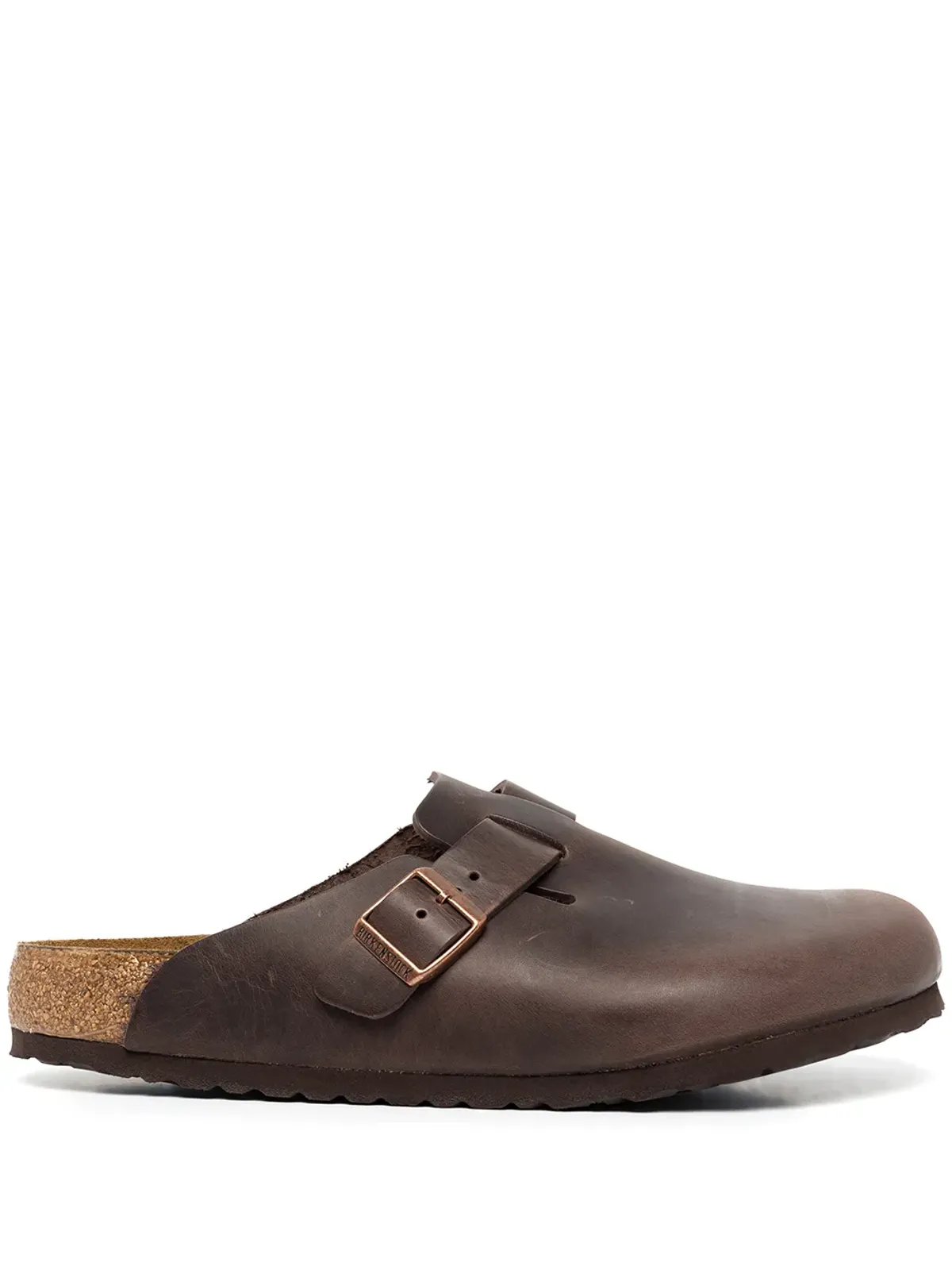 Birkenstock バックル式ミュール ブラウン - 画像1