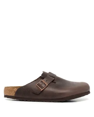 Birkenstock バックル式ミュール ブラウン - サムネイル1