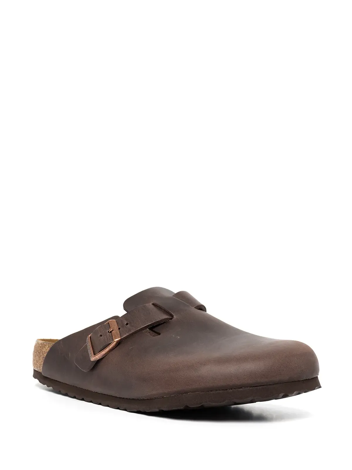 Birkenstock バックル式ミュール ブラウン - 画像2