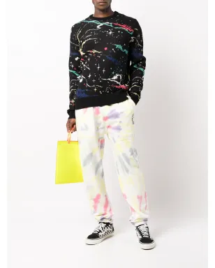 Billionaire Boys Club ペイントスプラタープリント クルーネックジャンパー - ブラック - サムネイル2