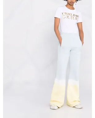 Versace Jeans Couture ロゴプリント メタリック Tシャツ - サムネイル2