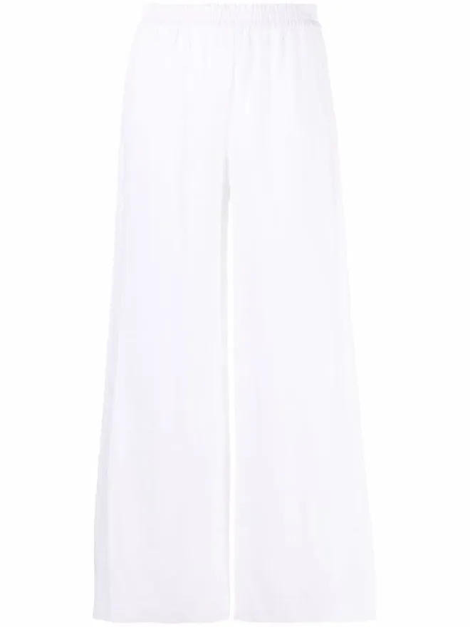 Fabiana Filippi Fabiana Filippi wide-leg elasticated-waistband trousers - Whiteの商品画像