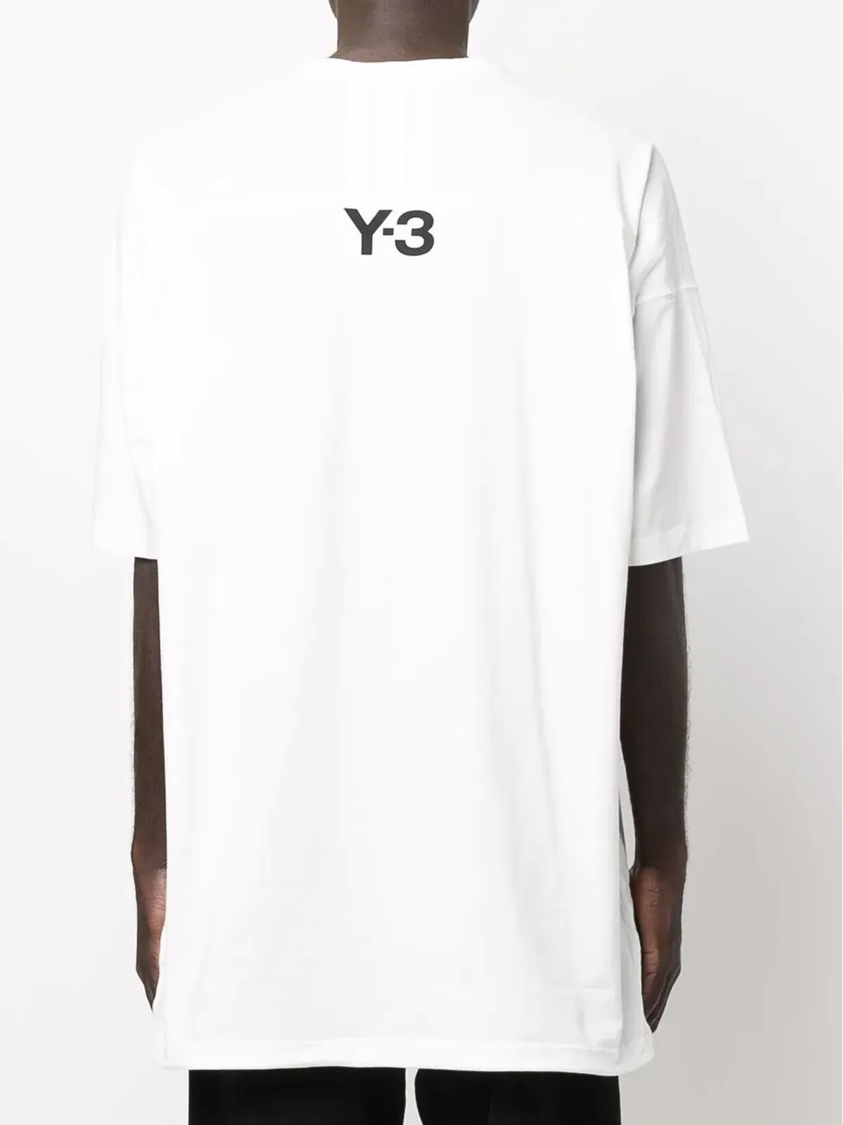 Y-3 ロゴプリント半袖Tシャツ - 画像4