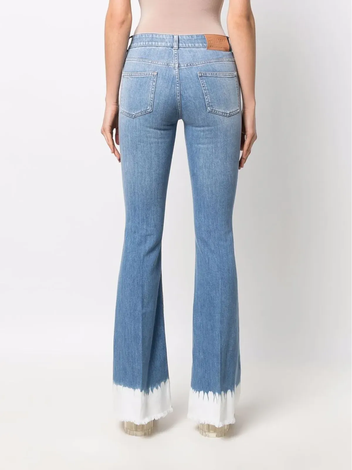 Stella McCartney 70年代風ディップダイフレアジーンズ - 画像4