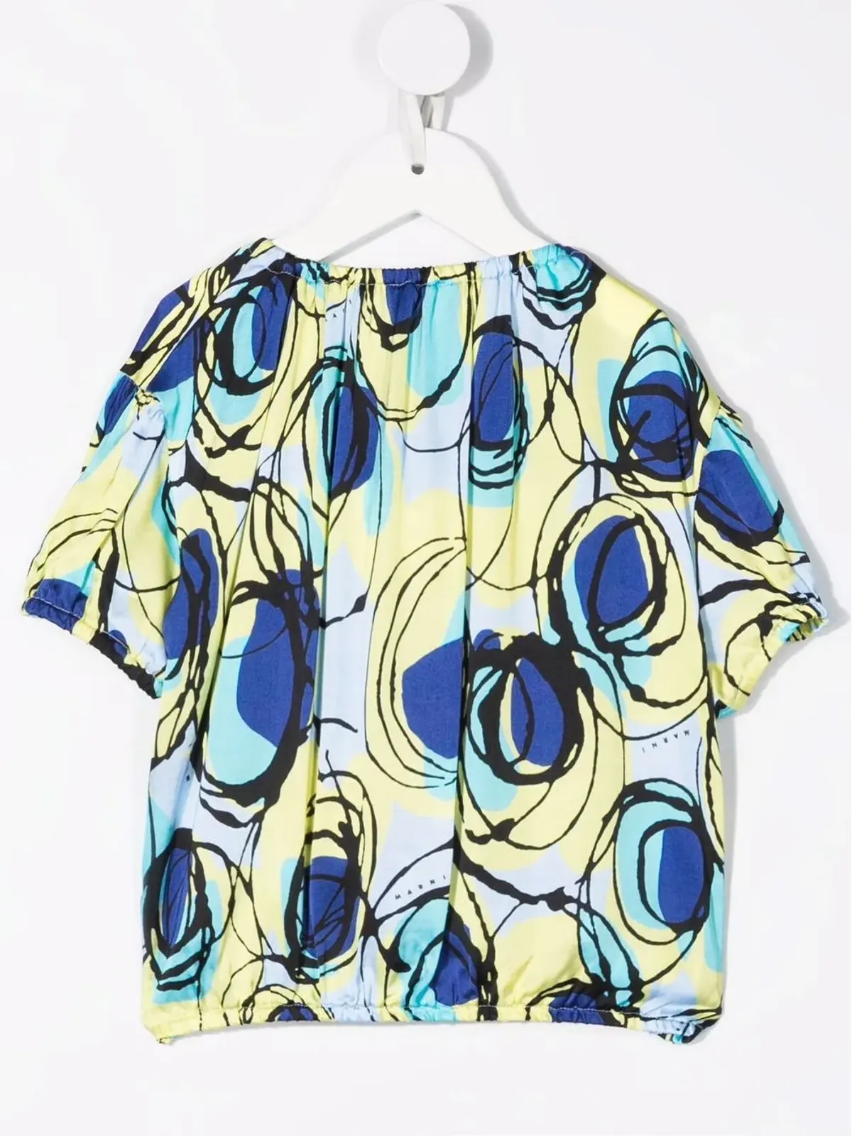Marni Kids カラーブロックプリントトップ - 画像2