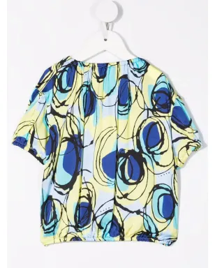 Marni Kids カラーブロックプリントトップ - サムネイル2