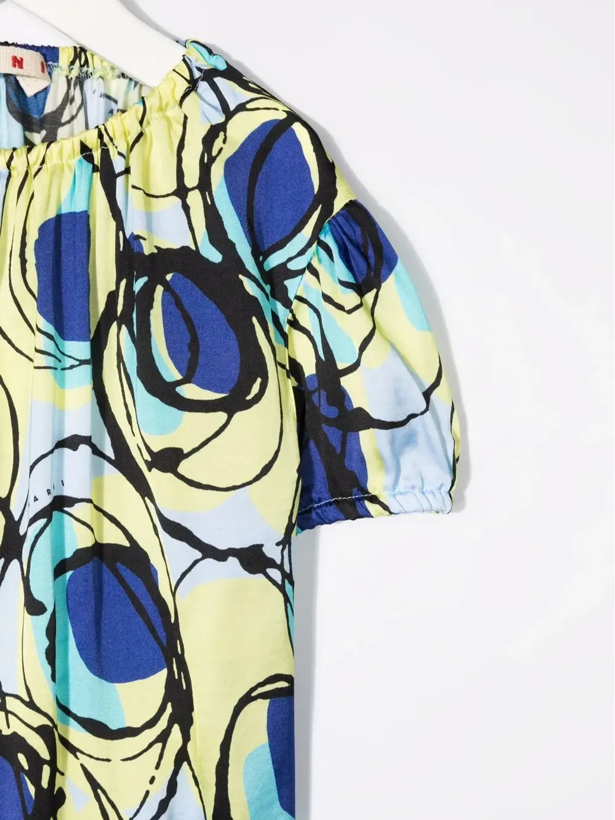 Marni Kids カラーブロックプリントトップ - 画像3