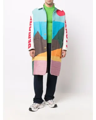 Walter Van Beirendonck Pre-Owned Demand Beauty プリントコート - サムネイル2