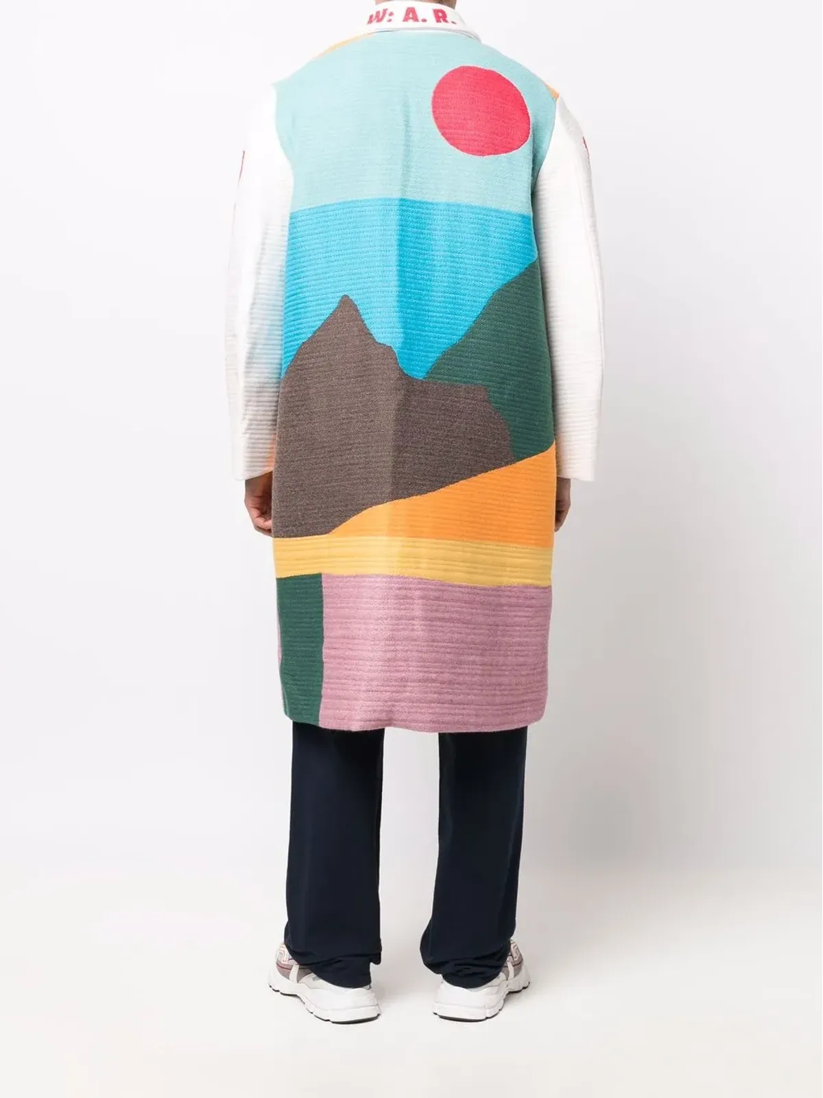 Walter Van Beirendonck Pre-Owned Demand Beauty プリントコート - 画像4