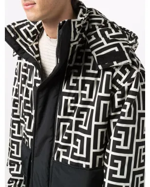 Balmain ロゴプリント パデッドジャケット - サムネイル5