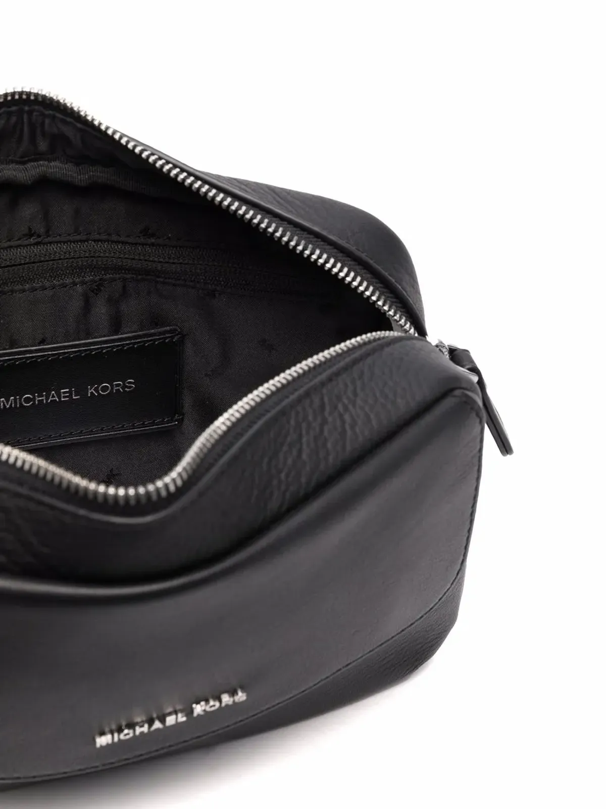 Michael Kors ロゴプレート付きレザーショルダーバッグ - 画像5