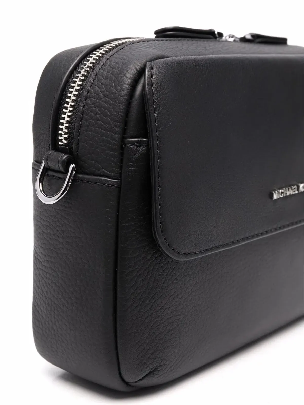 Michael Kors ロゴプレート付きレザーショルダーバッグ - 画像4