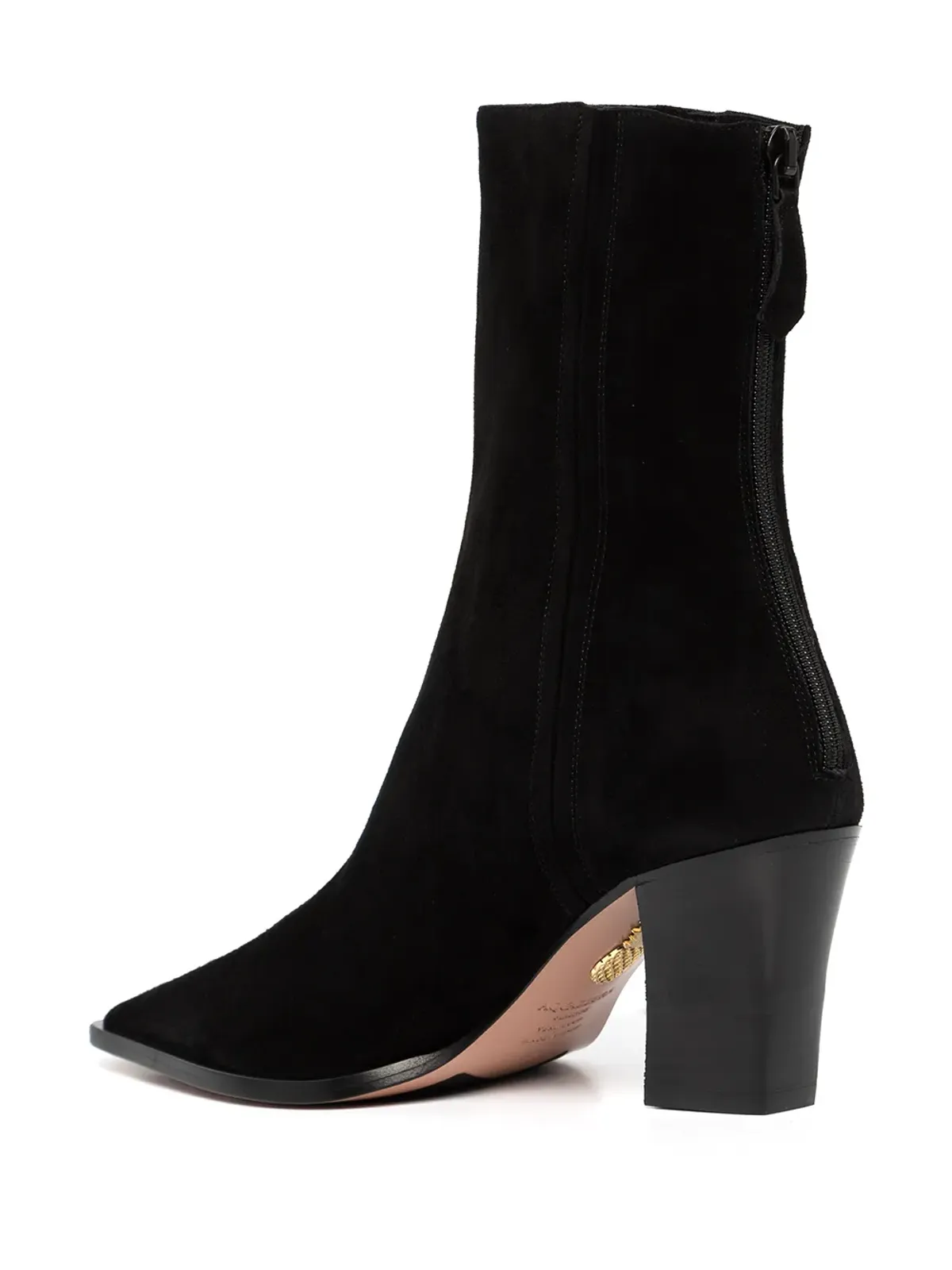 Aquazzura スエード アンクルブーツ - 画像3