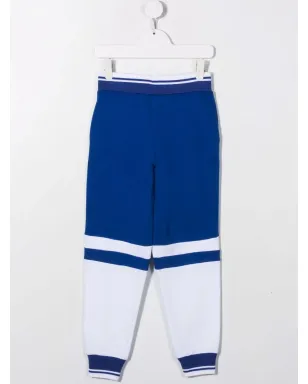 Marni Kids カラーブロック ロゴプリントパンツ - サムネイル2