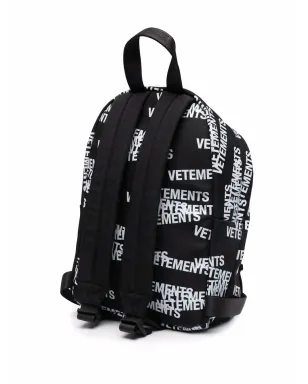 VETEMENTS ロゴプリントバックパック - サムネイル3