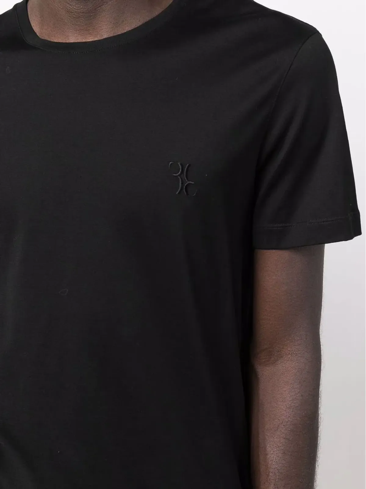 Billionaire 刺繍ロゴTシャツ（ブラック） - 画像5