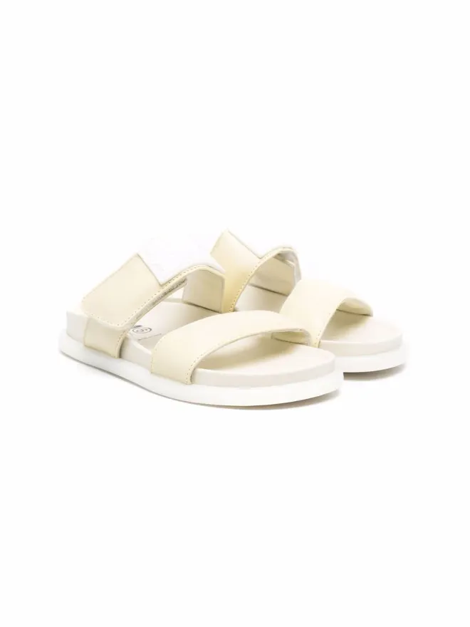 MM6 Maison Margiela Kids MM6 Maison Margiela Kids ラウンドトゥ・フラットサンダルの商品画像