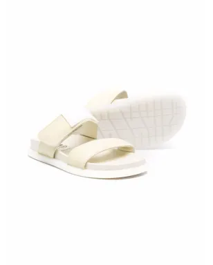 MM6 Maison Margiela Kids ラウンドトゥ・フラットサンダル - サムネイル2
