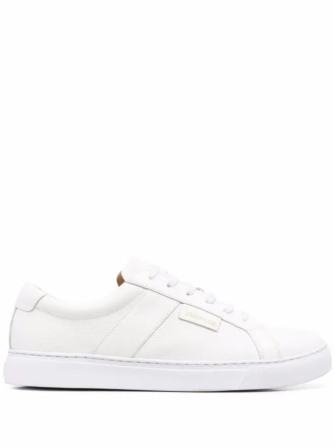 Billionaire Billionaire レザー ロー・トップスニーカー - Whiteの商品画像