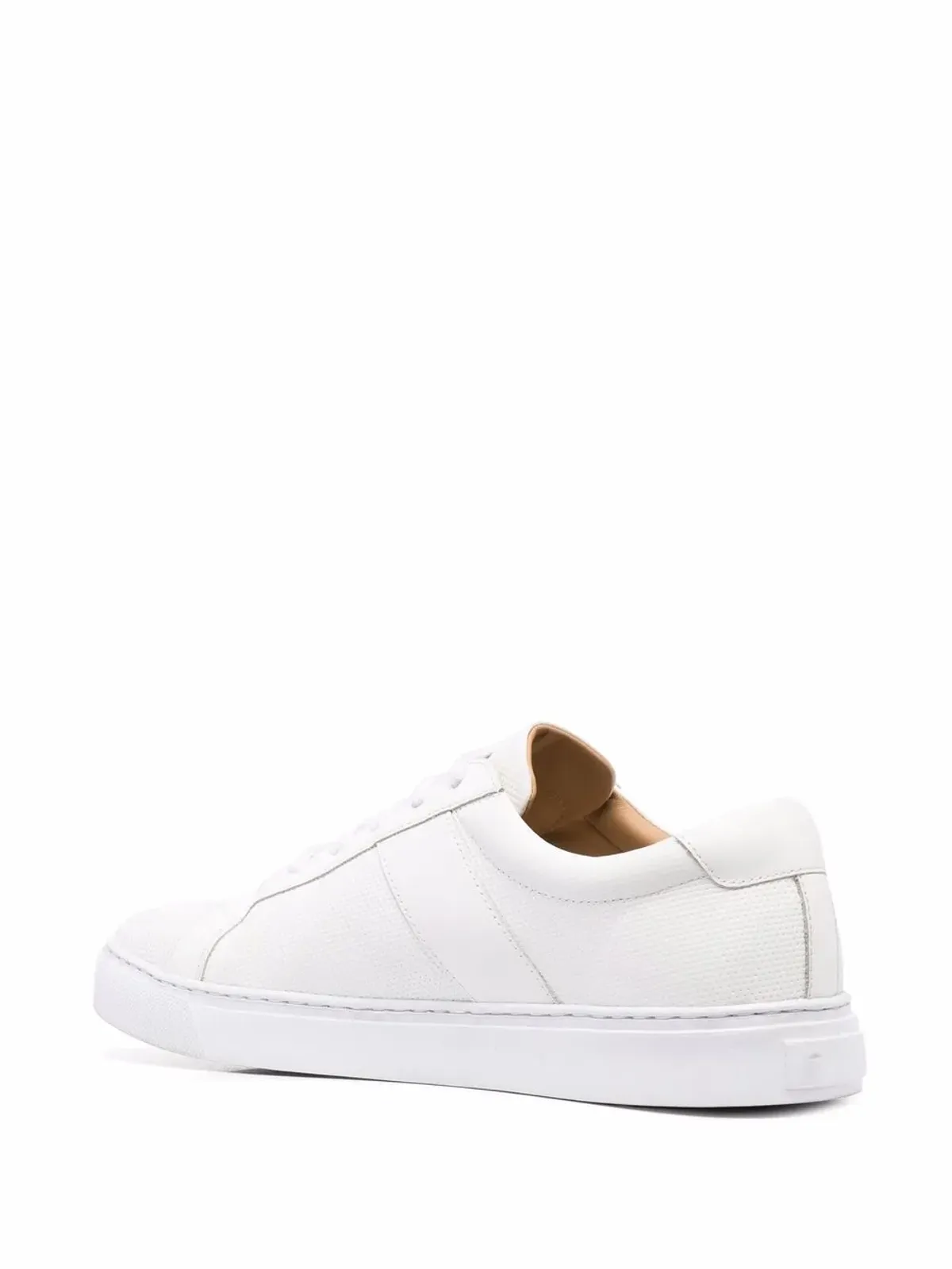 Billionaire レザー ロー・トップスニーカー - White - 画像3