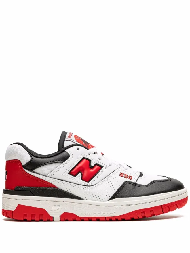 New Balance New Balance 550 ホワイト/レッド/ブラック スニーカーの商品画像
