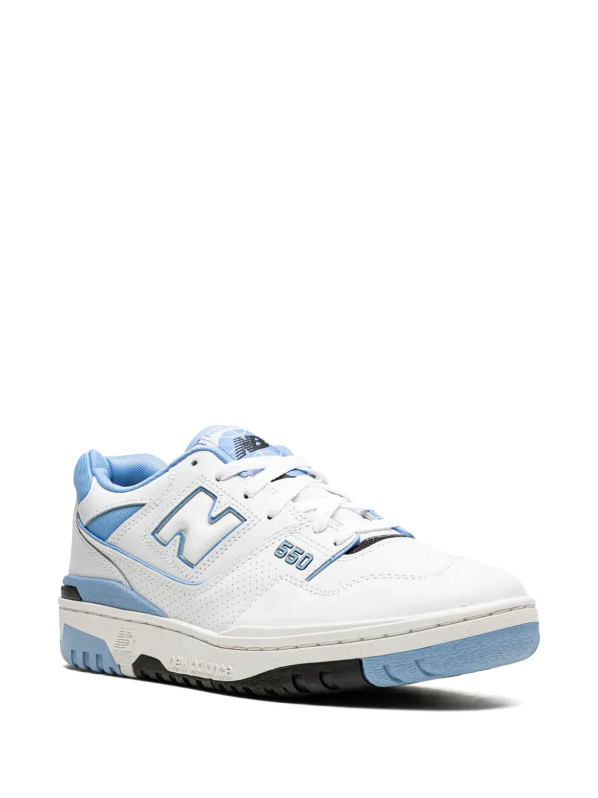 New Balance 550 ホワイト/カロライナブルー スニーカー - 画像2