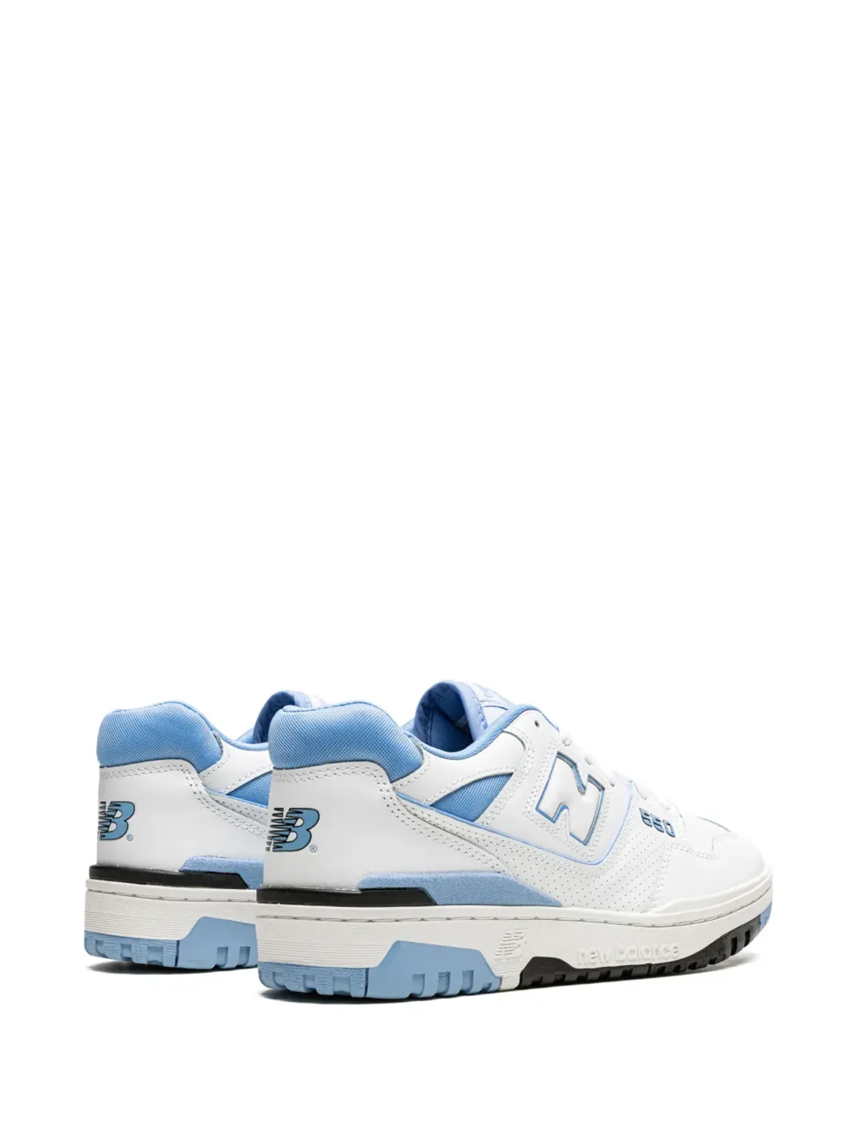 New Balance 550 ホワイト/カロライナブルー スニーカー - 画像3