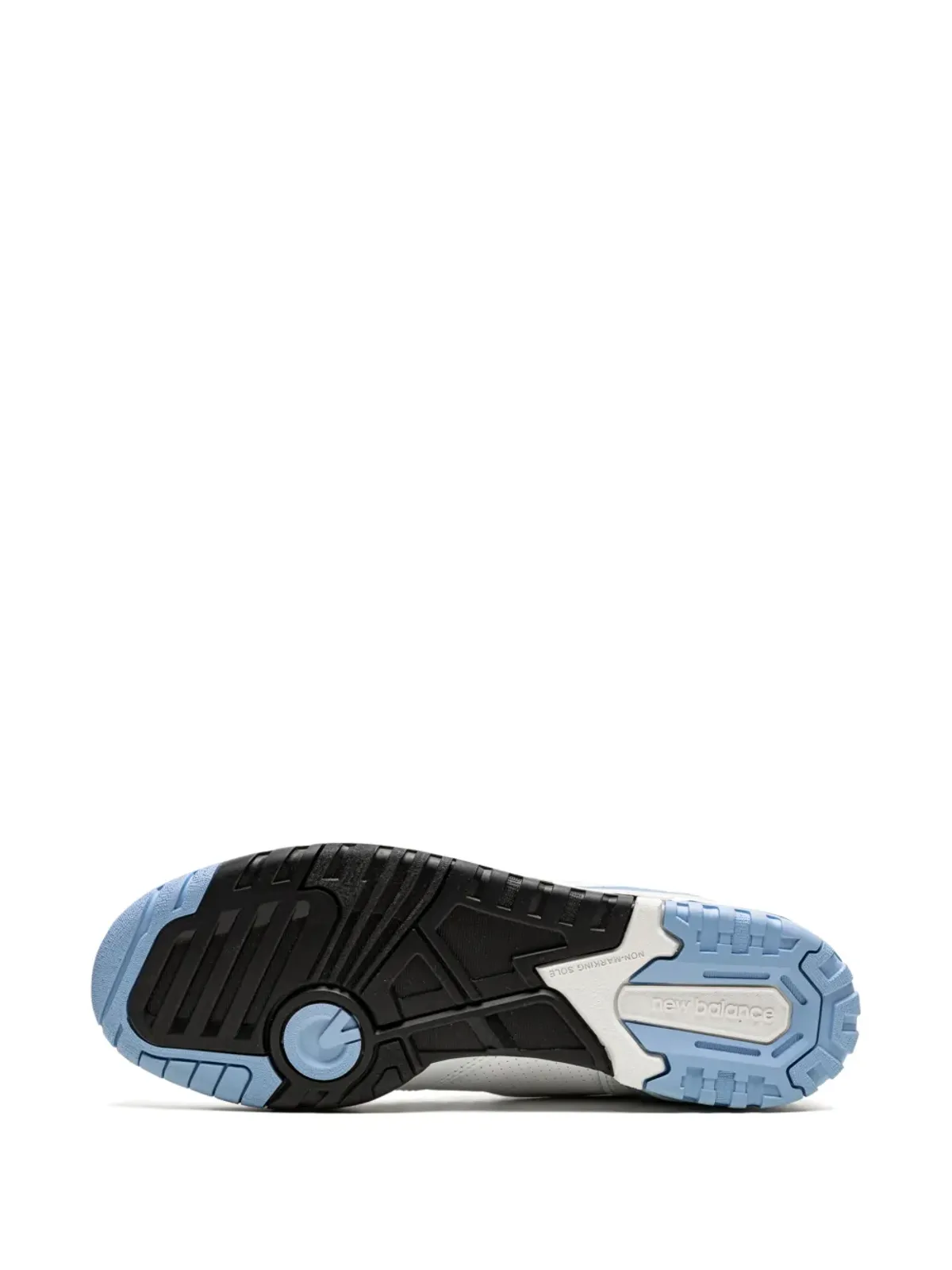 New Balance 550 ホワイト/カロライナブルー スニーカー - 画像4