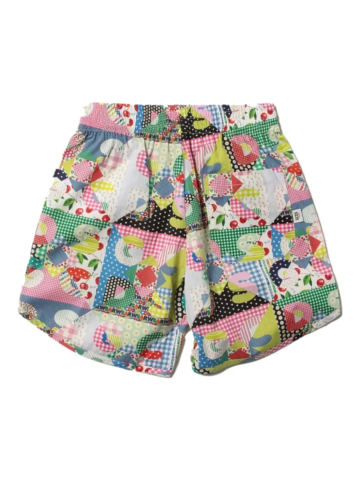 Gcds Kids パッチワークプリントショーツ - 画像2