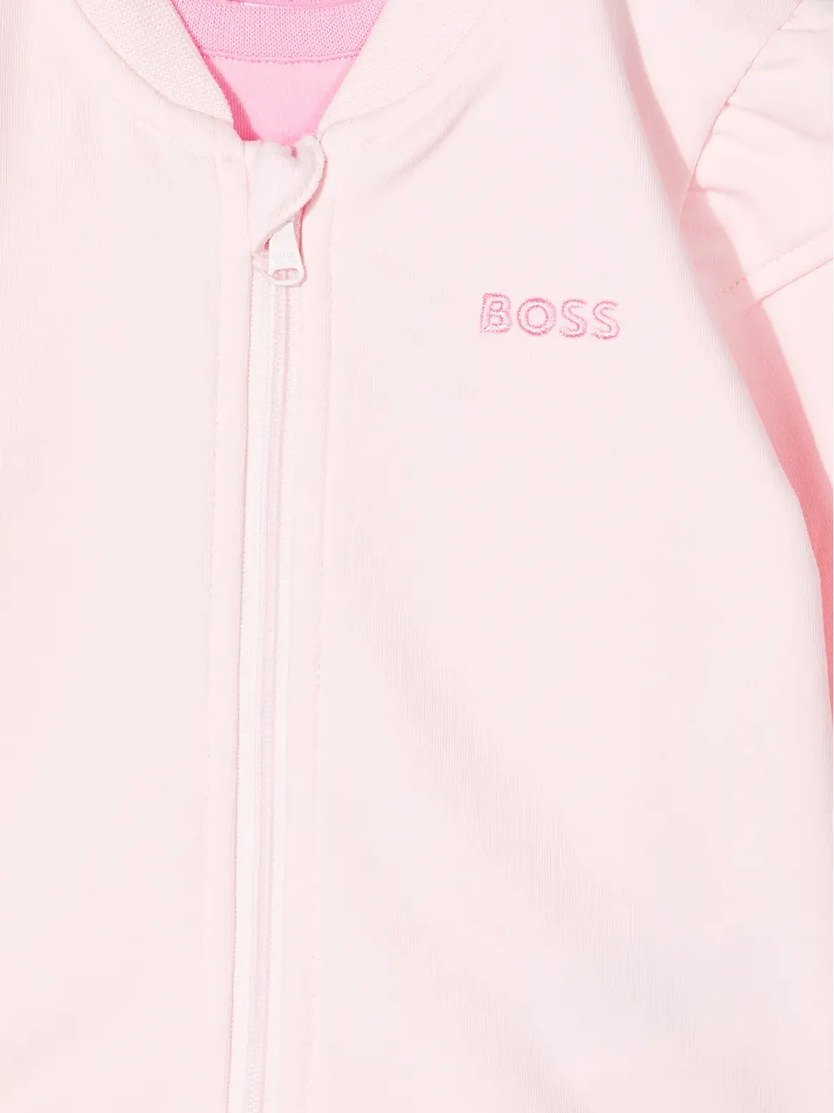 BOSS Kidswear two-piece logo tracksuit set - Pink - 画像3
