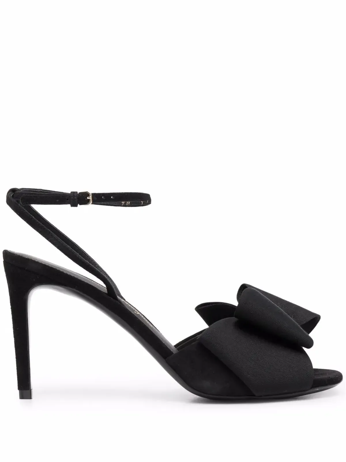 Ferragamo ヴァラ・ボウ・ディテール サンダル - ブラック - 画像1