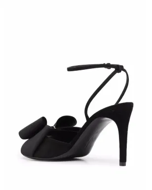 Ferragamo ヴァラ・ボウ・ディテール サンダル - ブラック - サムネイル3