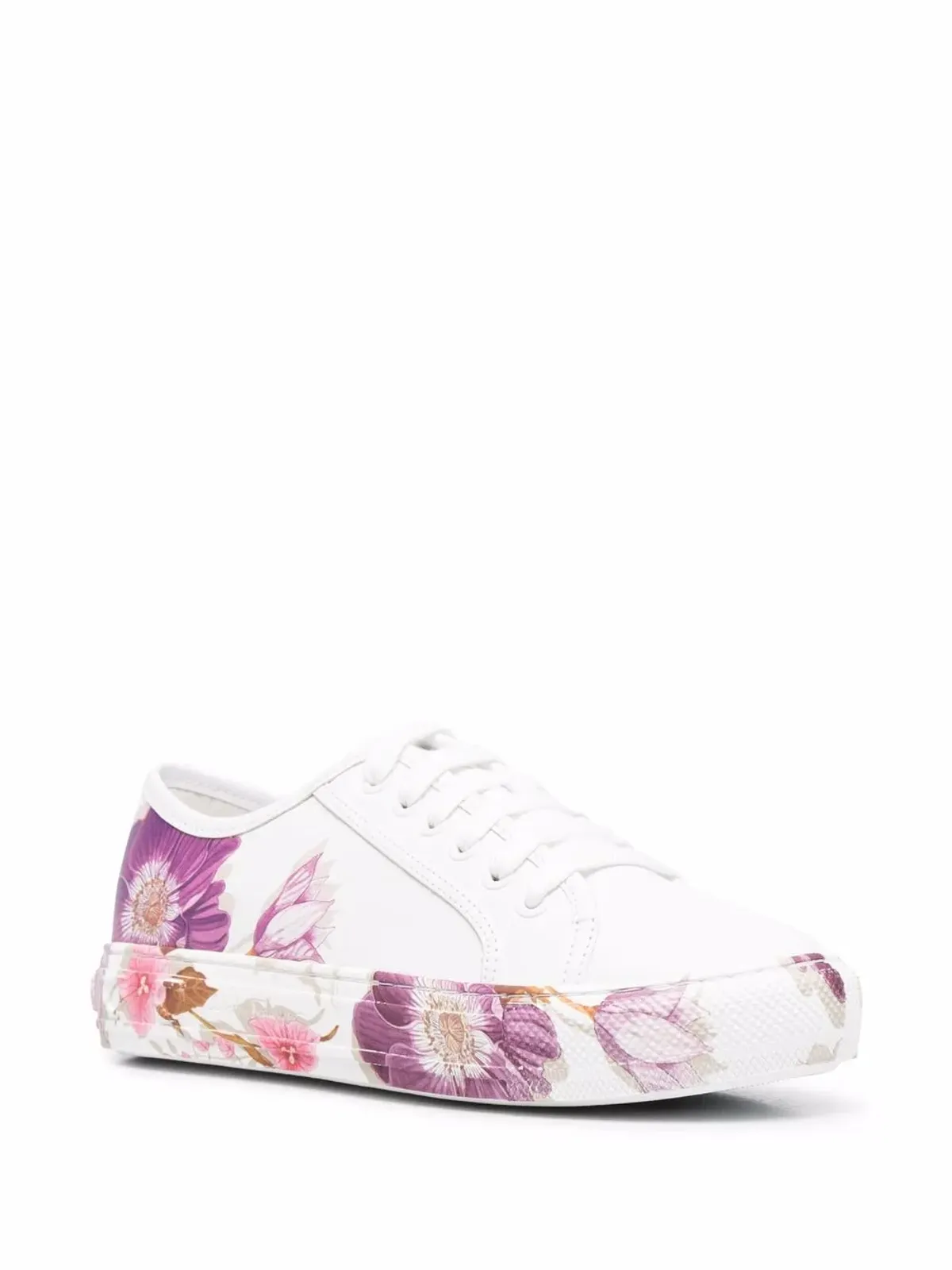 Ferragamo フローラルプリントスニーカー - 画像2