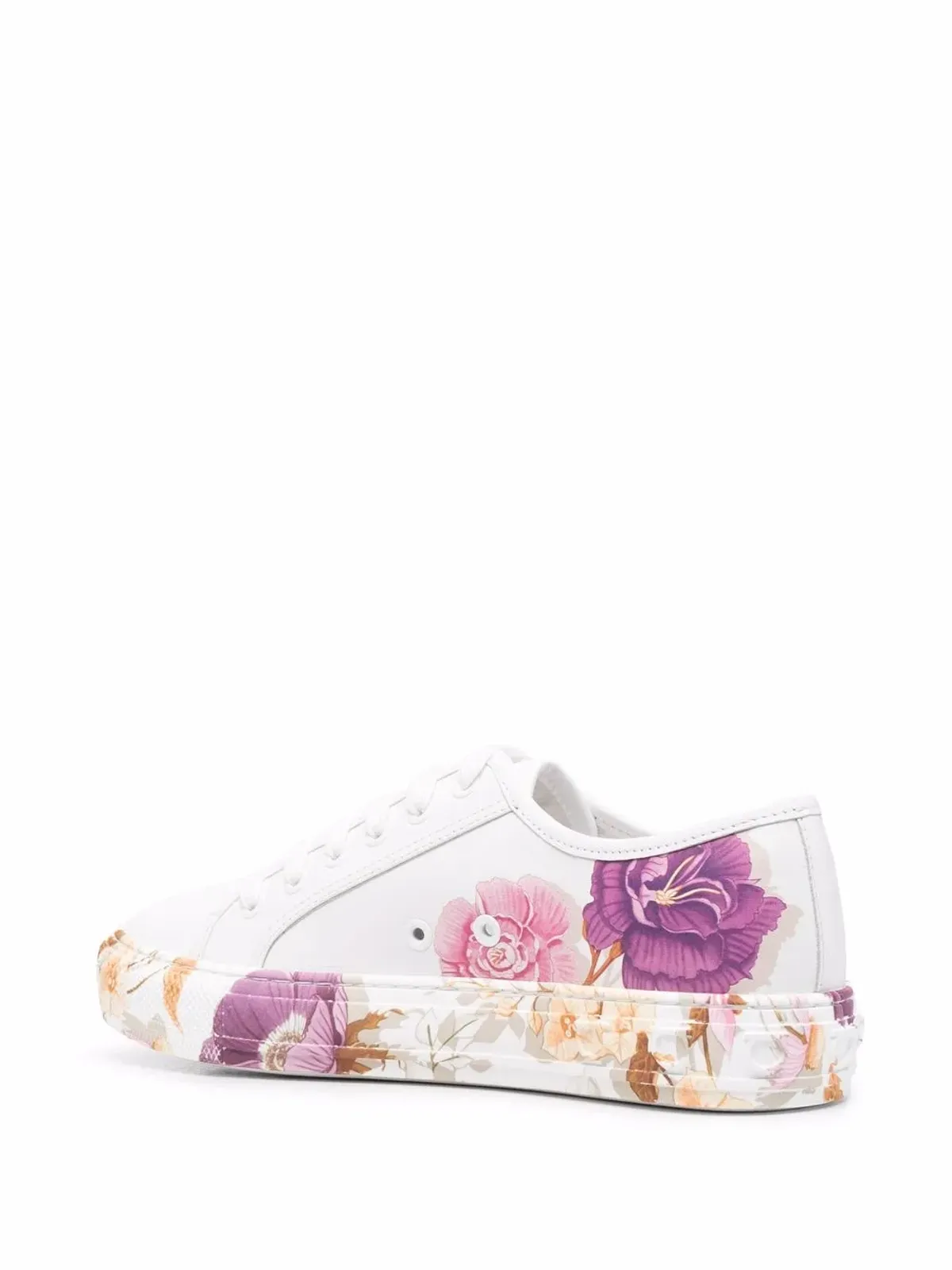 Ferragamo フローラルプリントスニーカー - 画像3