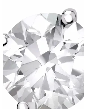 Pragnell Vintage 18kt white gold diamond stud earrings - Silver - サムネイル3