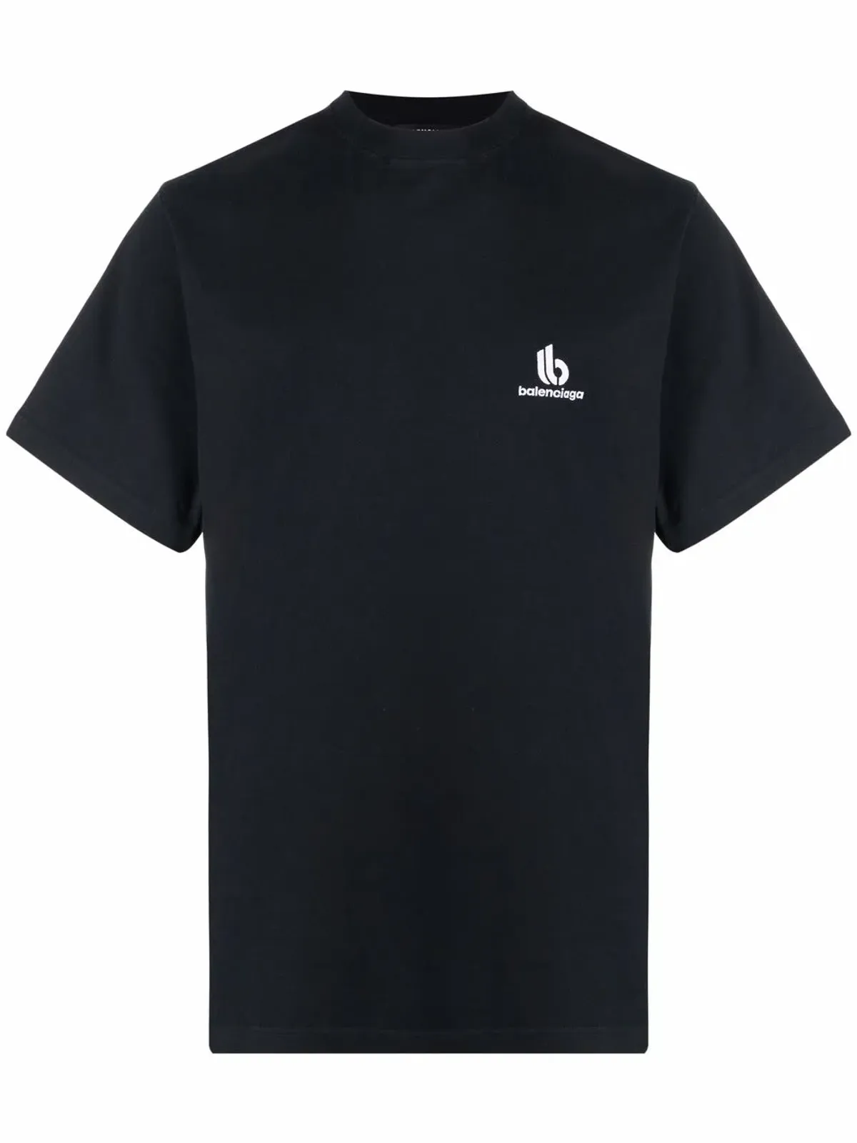 Balenciaga ロゴ刺繍入り半袖Tシャツ - 画像1