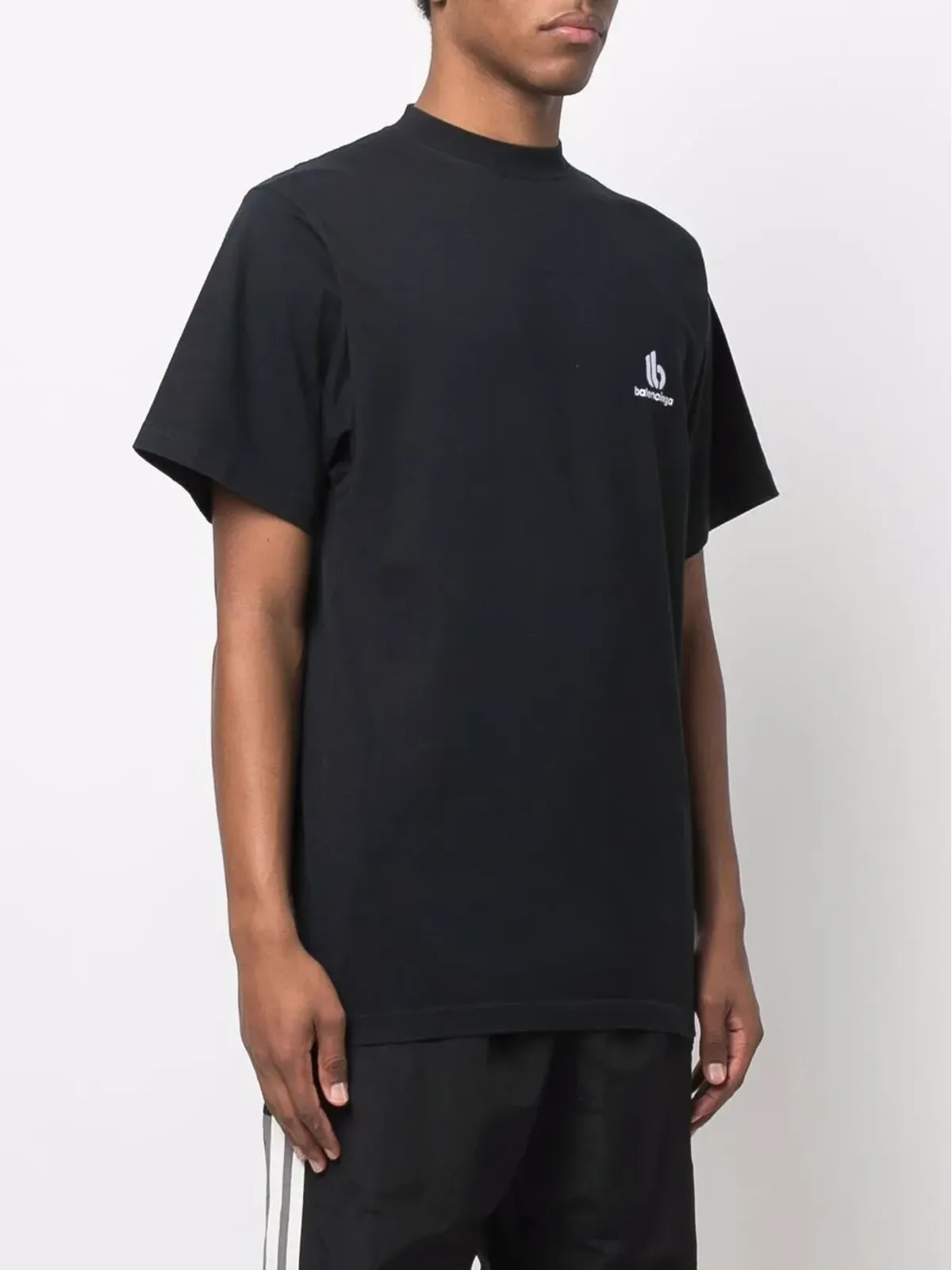 Balenciaga ロゴ刺繍入り半袖Tシャツ - 画像3