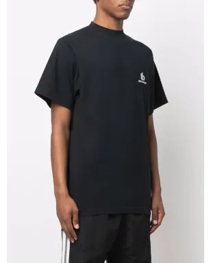 Balenciaga ロゴ刺繍入り半袖Tシャツ - サムネイル3