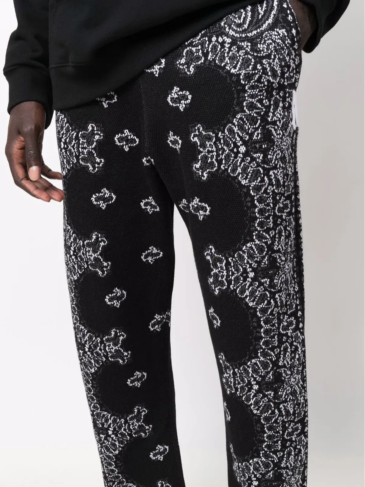 AMIRI Bandana B-Ball ジャカード トラックパンツ - 画像5