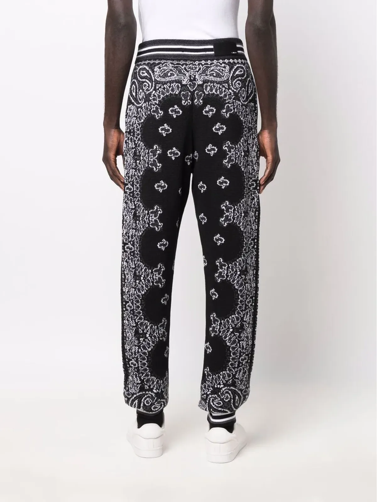 AMIRI Bandana B-Ball ジャカード トラックパンツ - 画像4