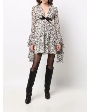 Giambattista Valli ダルメシアンプリント シルクドレス - サムネイル2
