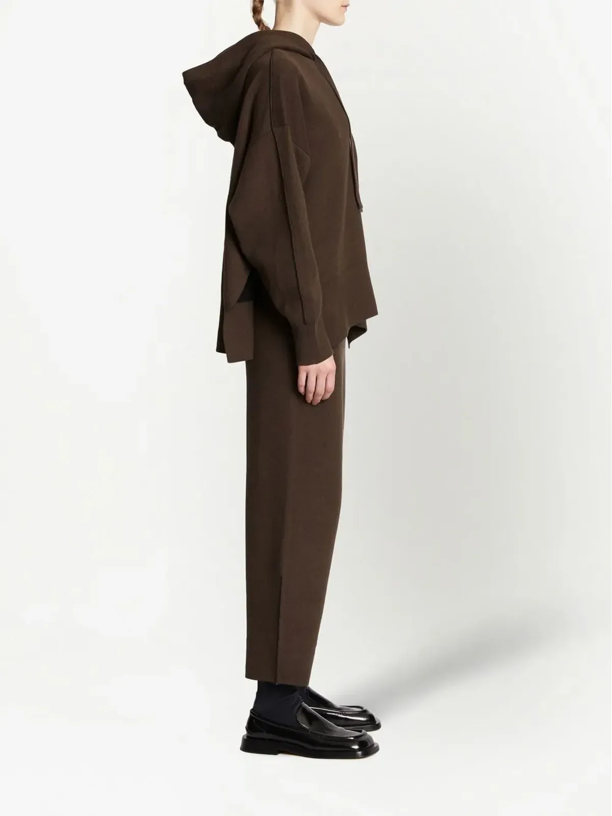 Proenza Schouler White Label ストレートレッグニットパンツ - ブラウン - 画像3