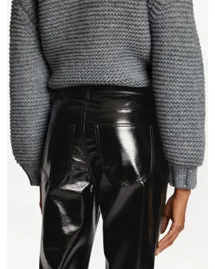 Proenza Schouler White Label ラッカーエフェクト・ストレートレッグパンツ - サムネイル5
