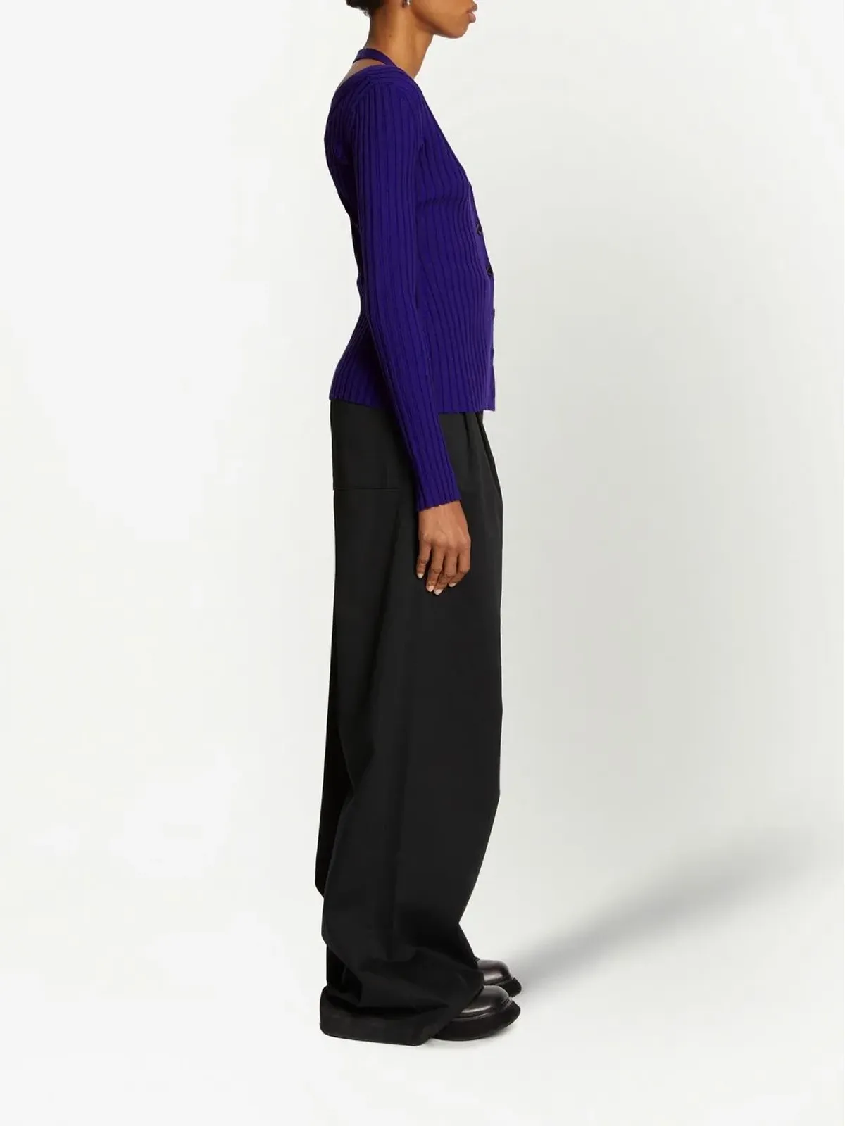 Proenza Schouler White Label ホルター付きニットセーター - 画像4