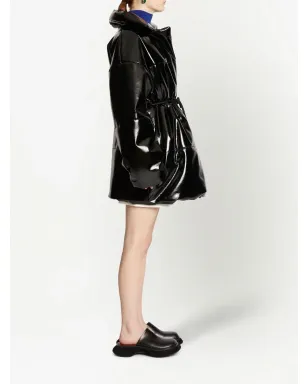 Proenza Schouler White Label オーバーサイズのパファーコート - ブラック - サムネイル3