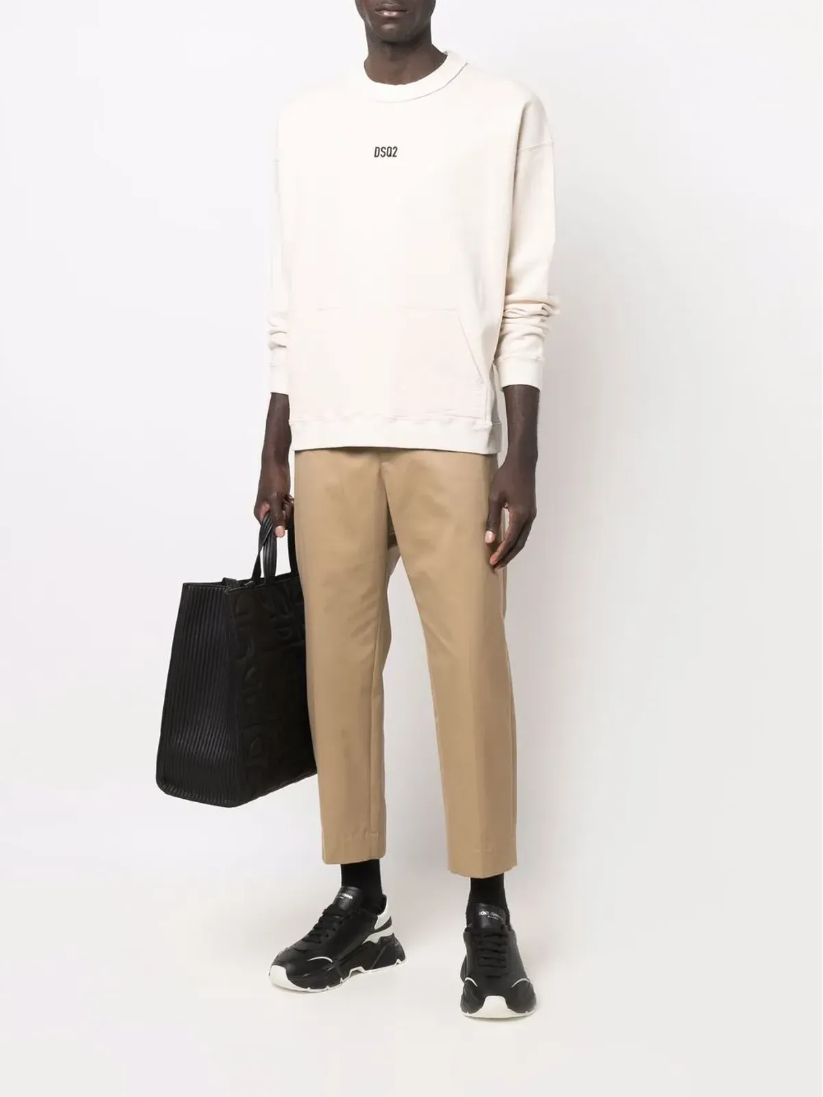 DSQUARED2 ロゴ クルーネック スウェットシャツ - 画像2
